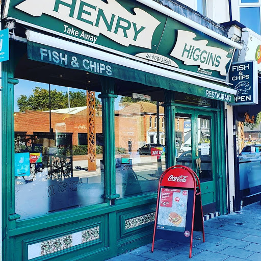 Henry Higgins Fish Bar logo