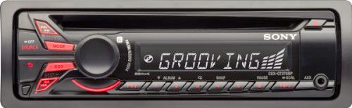  Sony CDXGT270MP CD/MP3 Car Stereo Receiver with Front Aux Input