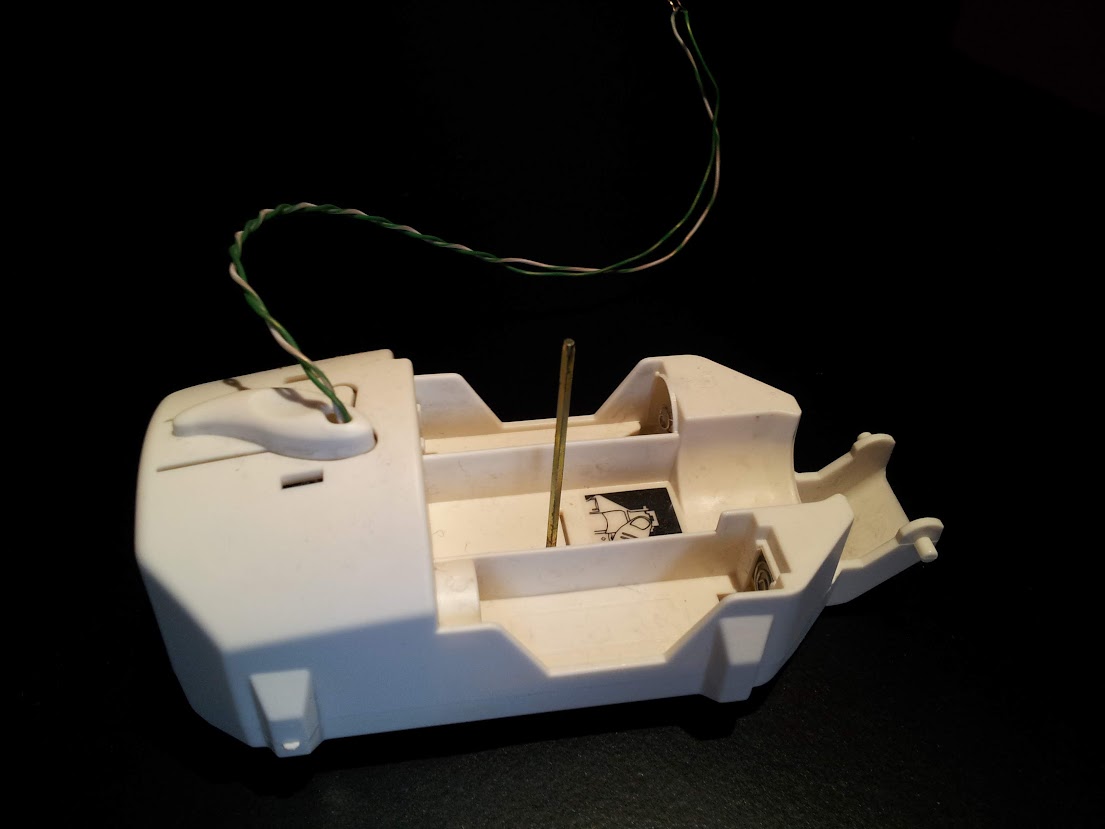 The circuit to control the motor from the PI.