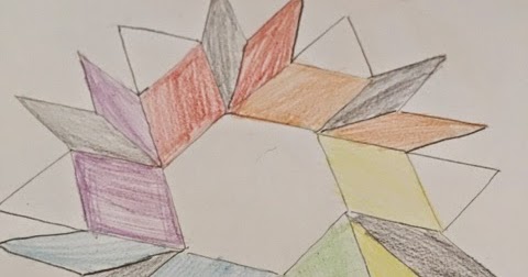 I Love My Classroom: Pattern Block Drawing - Quadrilateral Review
