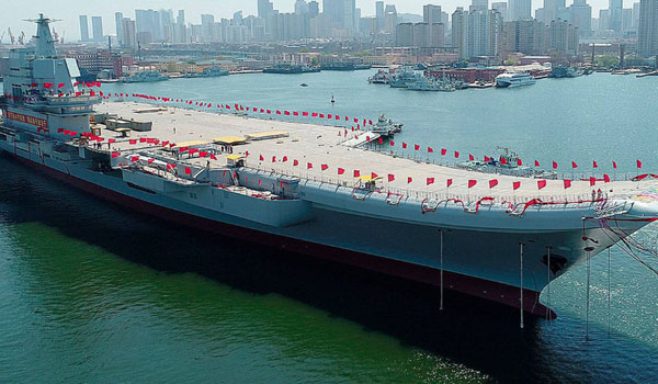 The First Domestic Air Carrier of China Begins Sea Trials Today!
