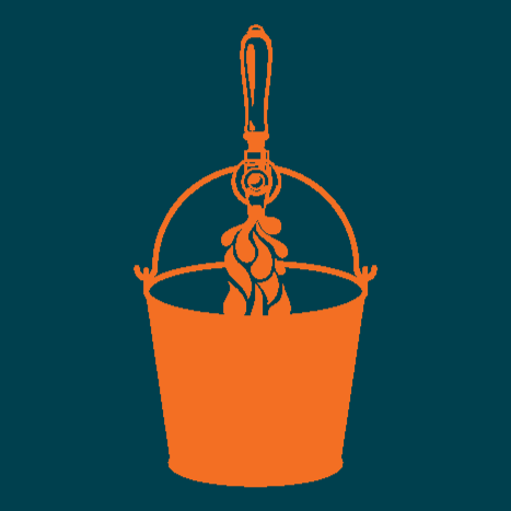 The Rusty Bucket Pub logo