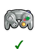 Custom Battle #1 - Mario Kart Wii Controller_gamecube