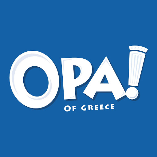 OPA! of Greece Crowfoot logo