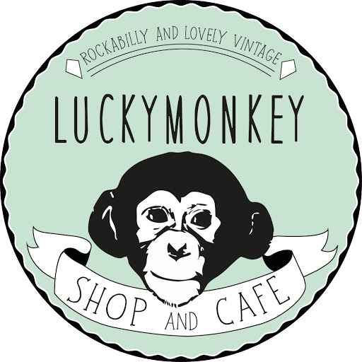 Luckymonkey SHOP CAFE BAR logo