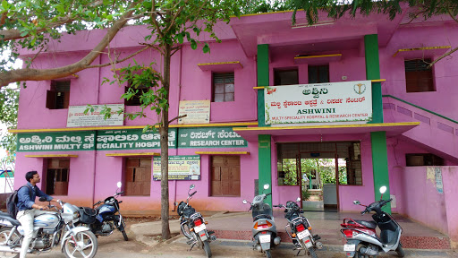 Ashwini Multi Speciality Hospital, Ner Sai Baba MandirM C Colony A, A Block, Ellamma Nagar, Vinobha Nagar, Davangere, Karnataka 577004, India, Hospital, state KA