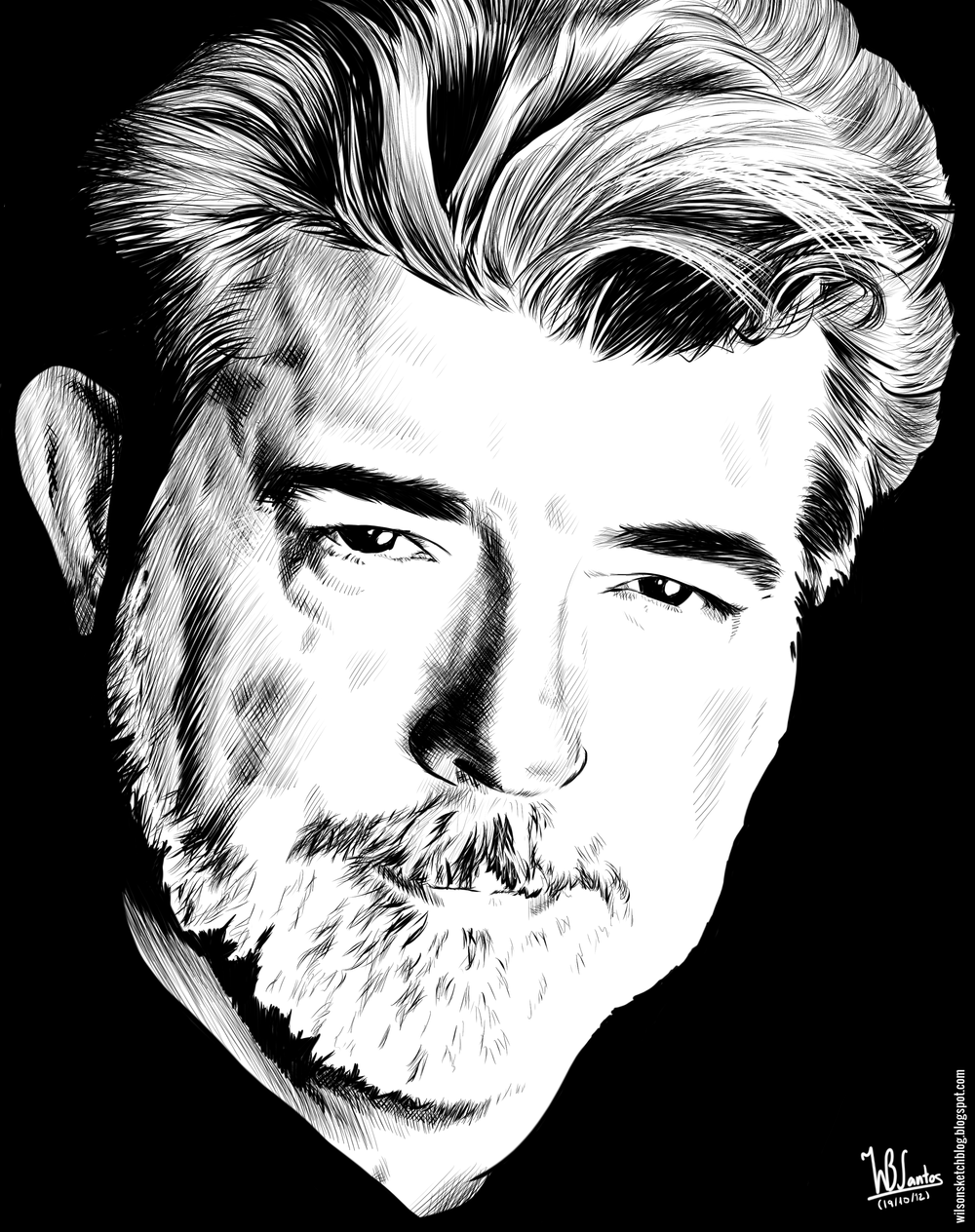 George Lucas (Ink drawing)