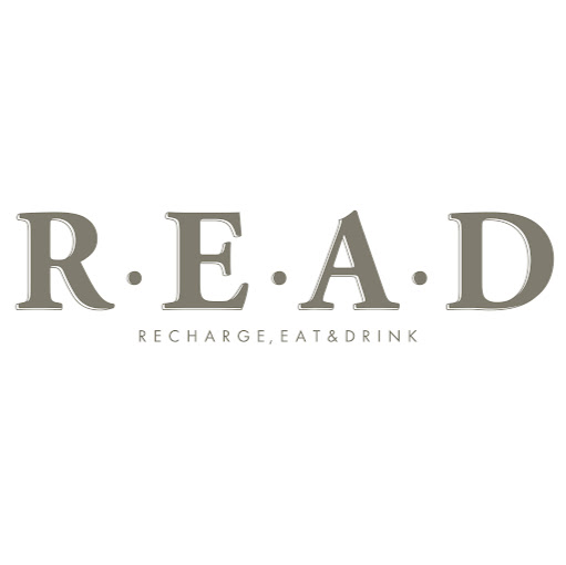 R.E.A.D Cafe & Bakery Recharge, Eat & Drink logo