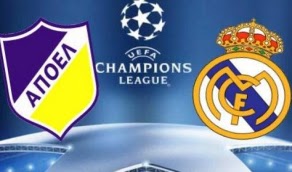 R Madrid Apoel vivo online Champions League