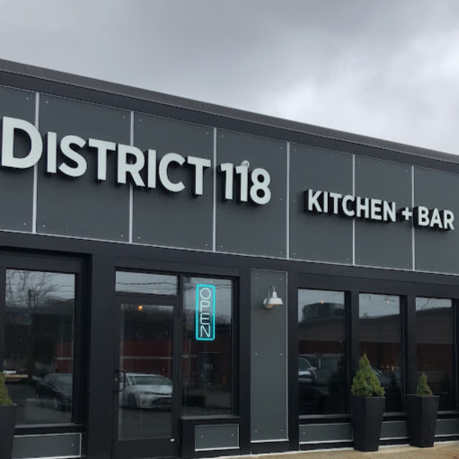 District 118 Kitchen & Bar logo