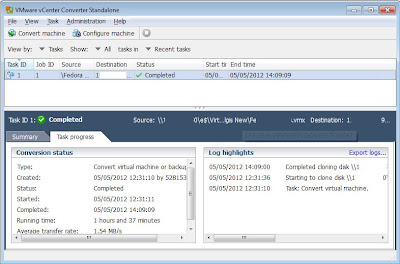 Convertir mquina virtual VMware Server a VMware ESXi