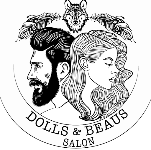 Dolls and Beaus Salon logo