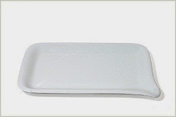  KAHLA Five Senses Medium Menu Platter 11 by 7-1/2 Inches, White Color, 1 Piece