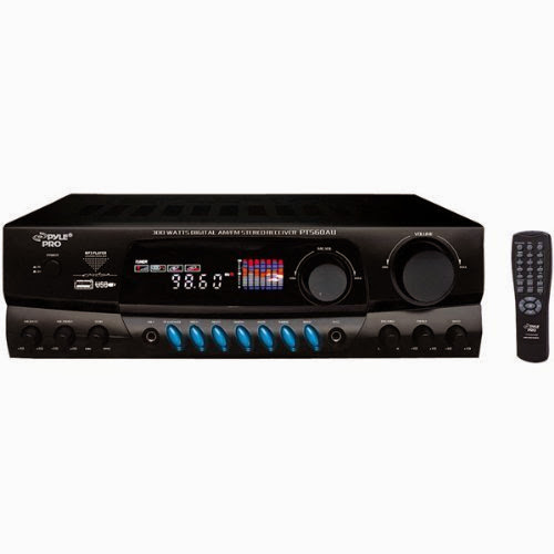  300-Watts Digital AM/FM/USB Stereo Receiver