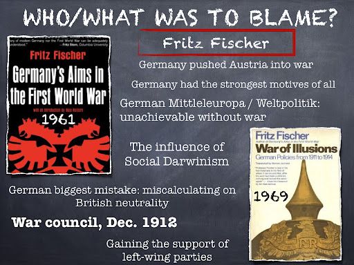 fritz fischer thesis ww1