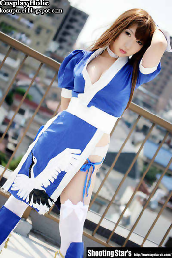dead or alive cosplay - kasumi by shooting star's