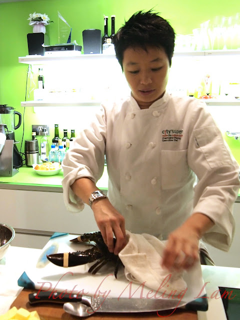 city'super cooking class lobster oyster 芝士白汁 龍蝦 焗蠔
