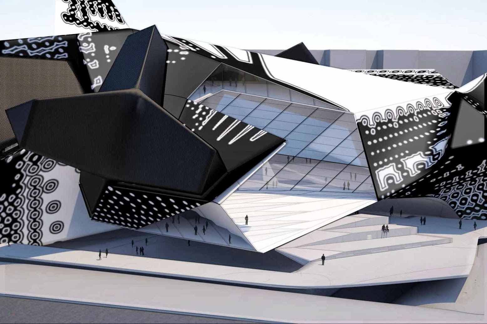 Mosca, Russia: [NATIONAL CENTER FOR CONTEMPORARY ARTS BY TOM WISCOMBE DESIGN]