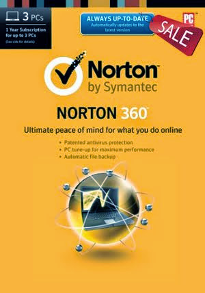 Norton 360 2014 - 1 User / 3 Licenses [Download]