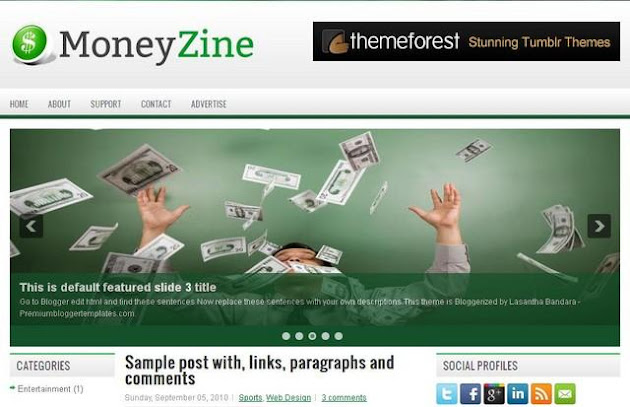 MoneyZine Blogger Template MoneyZine Blogger Template