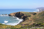 An inaccessible beach, Mori Point and Sharp Park Beach