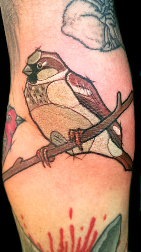 sparrow tattoo designs