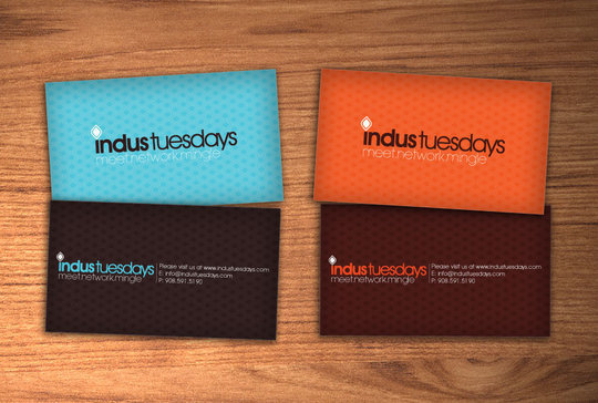 Business Card Design: MolefaceNZ - .:Indus Tuesdays:.