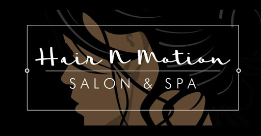 Hair N' Motion Salon and Spa logo