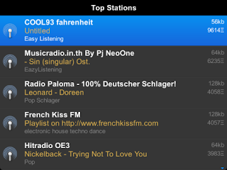 yRadio - over 50000 professional and community programmed radio stations v0.9 for BlackBerry