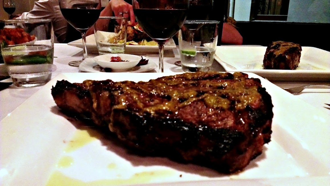 Sostas Argentinian Restaurant 1kg t-bone steak