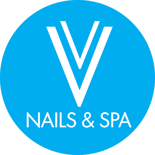 V V Nails and Spa logo