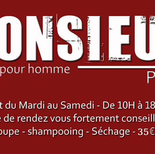 Coiffeur pour Homme - Paris - "MONSIEUR" 75009 logo