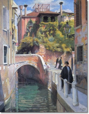 William McGregor Paxton - Serenissima 1910