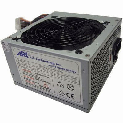  ARK ARK520/12 ATX 12V 520W Computer Power Supply with Power Cord