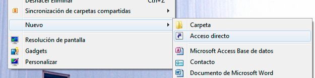 Truco de Windows 7: apaga tu ordenador desde un acceso directo del escritorio