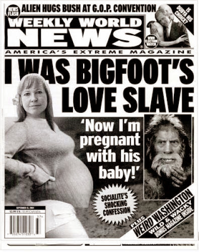 Bigfoot Tabloids And Raunchy Movies