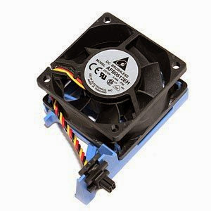 Genuine Dell 7K412, 8K235 PCI Riser Fan and Bracket Assembly 4-Pin for the Poweredge 2650 and PowerVault 775N Systems Compatible Part Numbers: 7K412, 8K235