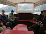 Our boatride back to Perast