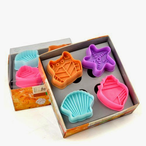  3D Stereoscopic Spring Pressing Cookie Cutters, Set Of Four