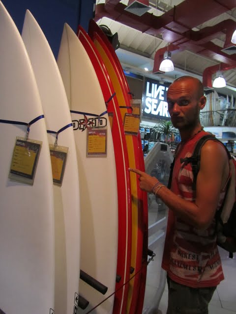 surfing shops Bali