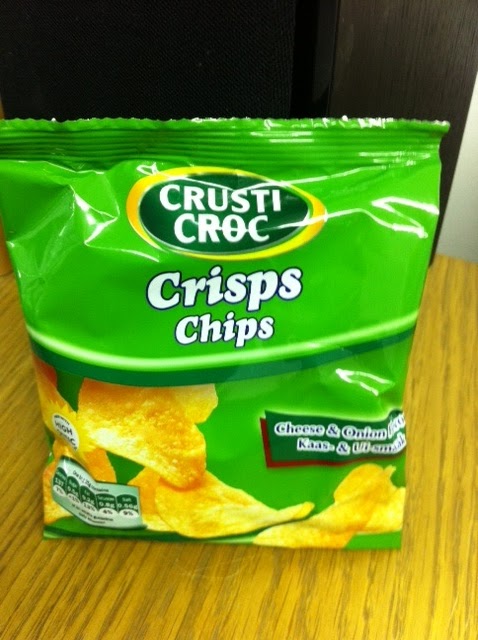 Kvittering Fundament radius A Blog About Crisps: Packet #18 - Crusti Croc Cheese & Onion