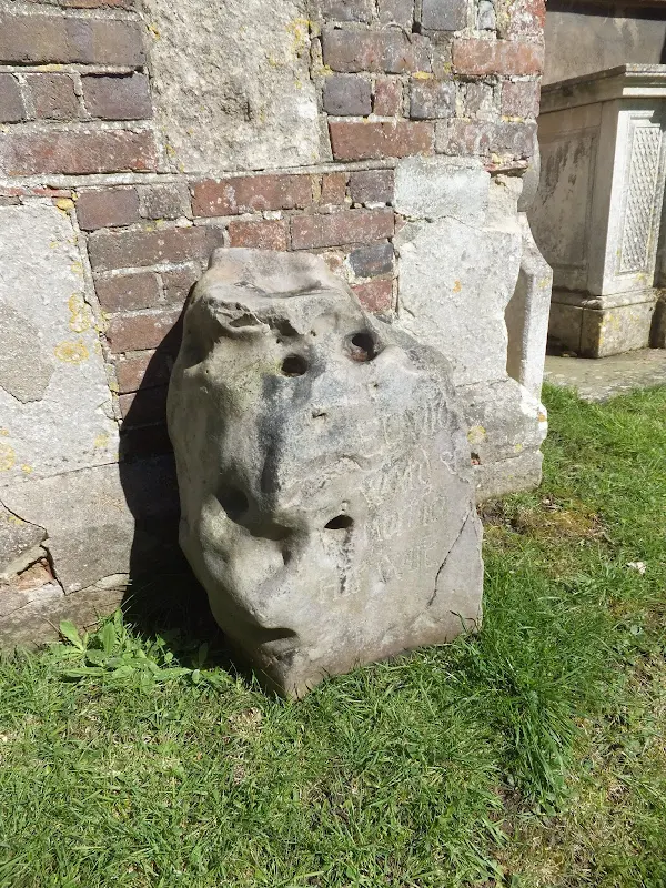 Stone at Dedham Church