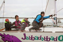 J/22 sailing in the Netherlands