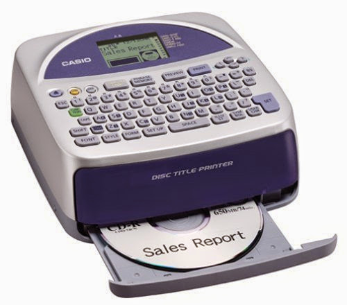  Casio Disc Title Printer with Qwerty keyboard (CW-75)