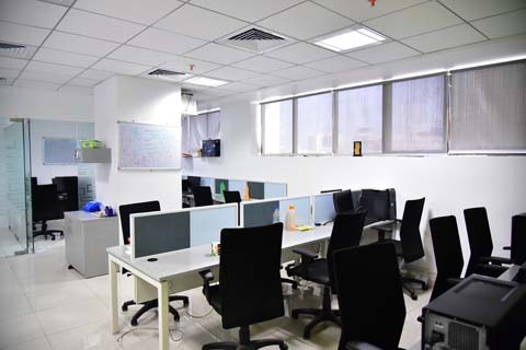 Unispace Business Center, 5/6,, 2-48/5/6, Old Mumbai Hwy, Telecom Nagar Extension, Gachibowli, Hyderabad, Telangana 500081, India, Business_Centre, state TS