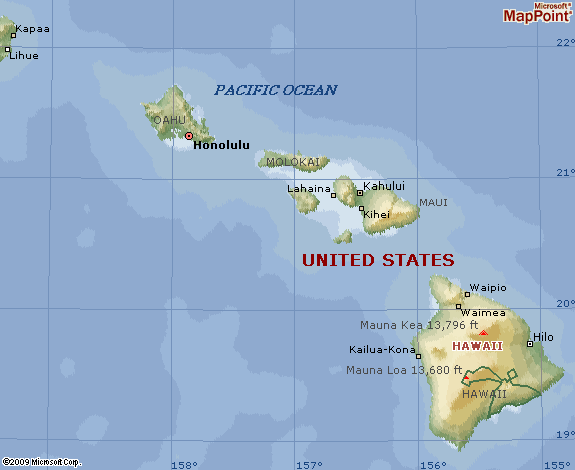 Гавайи какая страна. Гавайские острова на карте США. Штат Гавайи на карте. Остров Гавайи на карте. Штат Гавайи география на карте.