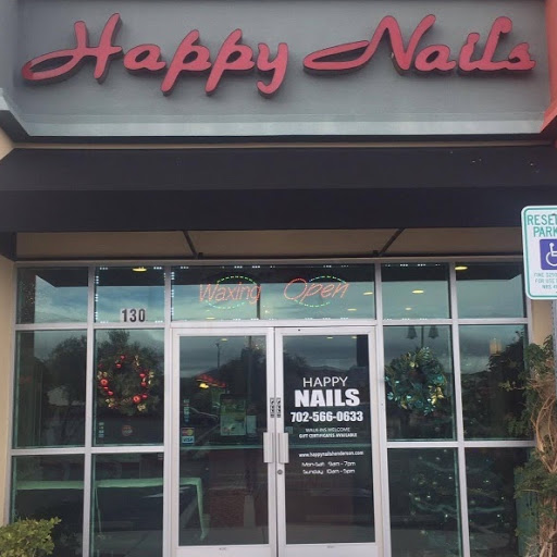 Happy Nails Henderson Shop logo