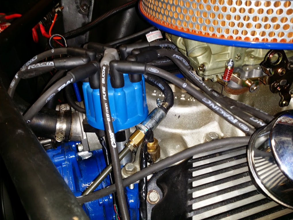 Holley 4150 pump to carb fuel line routing help - Vintage Mustang Forums