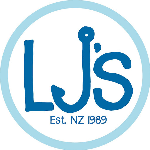 LJ's Takanini logo