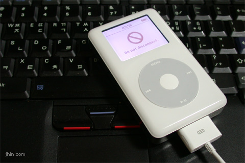 iPod on ThinkPad